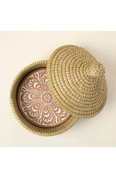 Serrv International Traditional Bread Warming Set In Brown