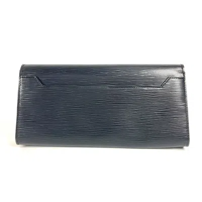 Pre-owned Louis Vuitton Black Epi Leather Clutch Bag Shoulder Bag ()