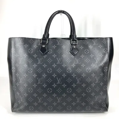 Pre-owned Louis Vuitton Black Monogram Eclipse Shoulder Bag Tote Bag ()