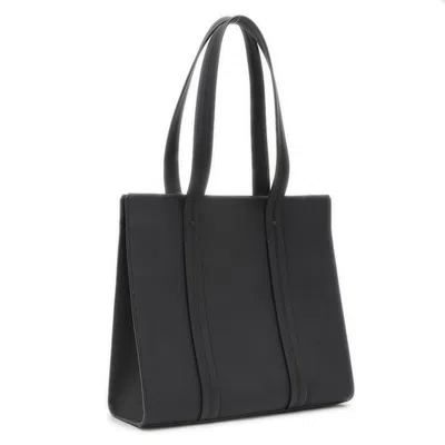 Pre-owned Louis Vuitton Black Leather Tote Bag ()