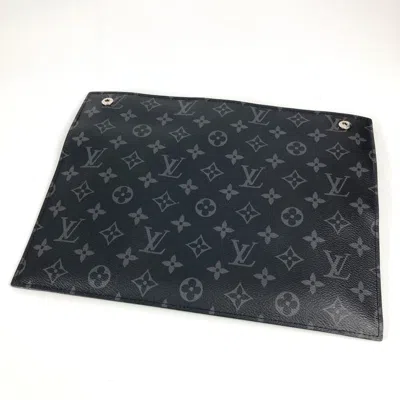 Pre-owned Louis Vuitton Black Monogram Eclipse Shoulder Bag Tote Bag ()