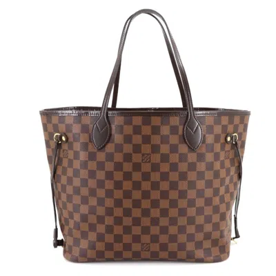 Pre-owned Louis Vuitton Brown Cerise Damier Canvas Ebene Damier Canvas Tote Bag ()