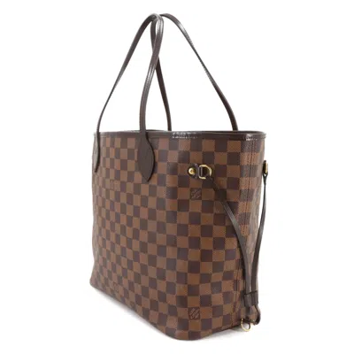 Pre-owned Louis Vuitton Brown Cerise Damier Canvas Ebene Damier Canvas Tote Bag ()