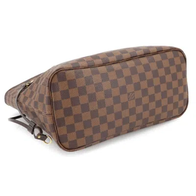 Pre-owned Louis Vuitton Brown Cerise Damier Canvas Ebene Damier Canvas Tote Bag ()