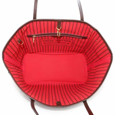 Pre-owned Louis Vuitton Brown Cerise Damier Canvas Ebene Damier Canvas Tote Bag ()