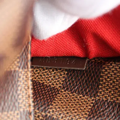 Pre-owned Louis Vuitton Brown Coated Canvas Damier Canvas Tote Bag ()