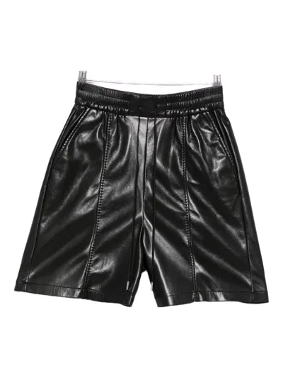 Pinko Elasticated-waist Shorts In Black