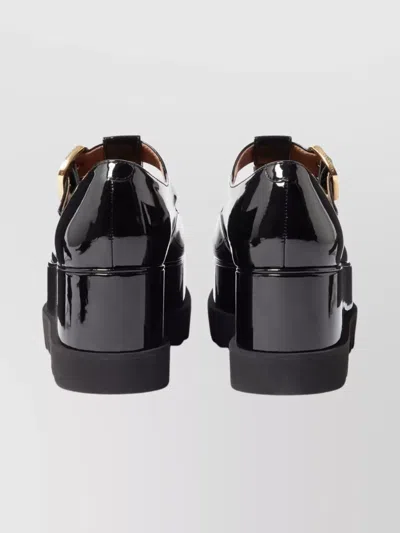 Stella Mccartney Oxford Elyse Shiny 80mm In Black