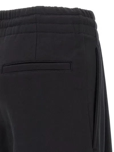 Dries Van Noten Pleated Drawstring Track Pants In Black