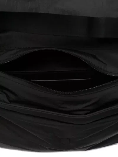 Jacquemus The Messenger Bambino Bag With Adjustable Shoulder Strap In Black