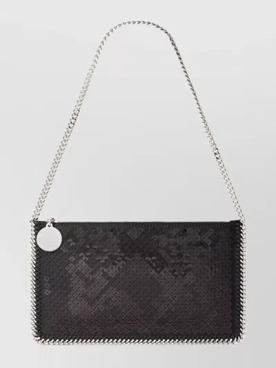 Stella Mccartney Mini Pouch With Chain Strap And Sequins