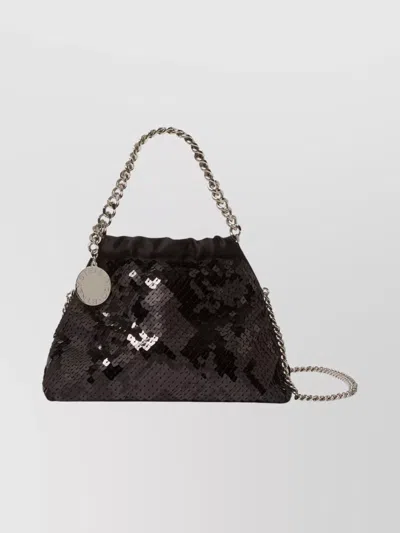 Stella Mccartney Mini Handbag With Sequins And Chain