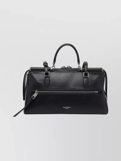 Dolce & Gabbana Calf Leather Shoulder Bag Vittoria Model
