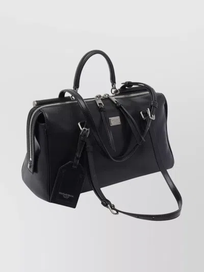Dolce & Gabbana Calf Leather Shoulder Bag Vittoria Model