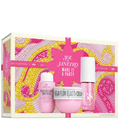 Sol De Janeiro Make It A Party Gift Set In Pink