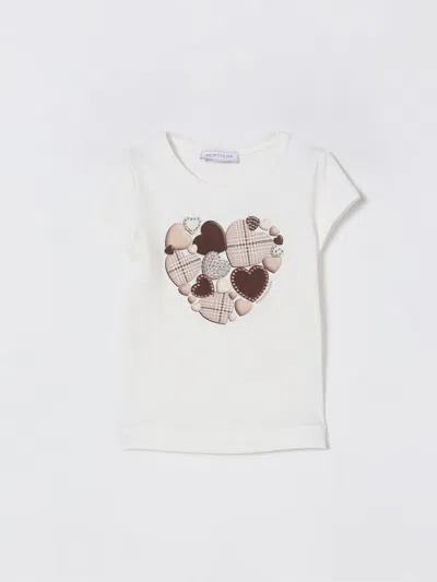 Monnalisa T-shirt  Kids Color Cream In Neutral