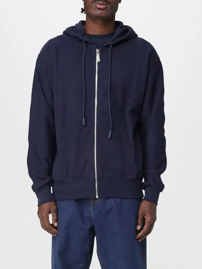 Disclaimer Sweatshirt  Men Color Blue In Blue