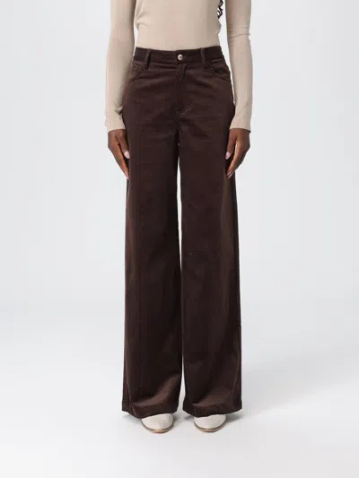 Liu •jo Pants Liu Jo Woman Color Cocoa In Brown