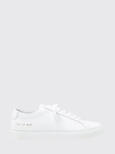 Common Projects Leather Sneakers In White