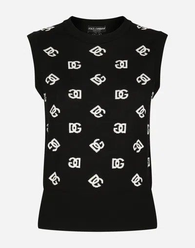 Dolce & Gabbana Wool T-shirt In Multicolor