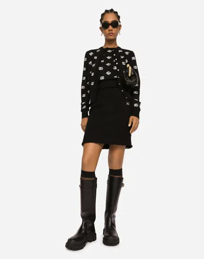 Dolce & Gabbana Wool T-shirt In Multicolor