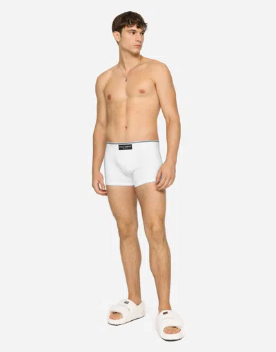 Dolce & Gabbana Regular Boxer In White