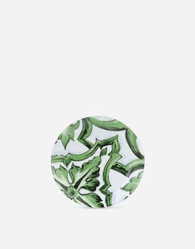 Dolce & Gabbana Set 2 Piatti Pane In Multicolor