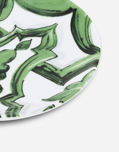 Dolce & Gabbana Set 2 Piatti Pane In Multicolor