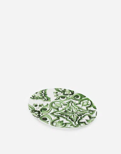 Dolce & Gabbana Piatto Port.ov.36x45 In Multicolor