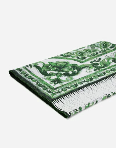 Dolce & Gabbana Plaid 140x180 Cm In Multicolor
