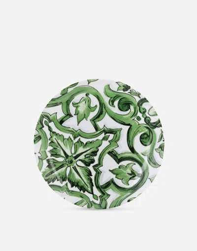 Dolce & Gabbana Set 2 Piatti Piano In Multicolor