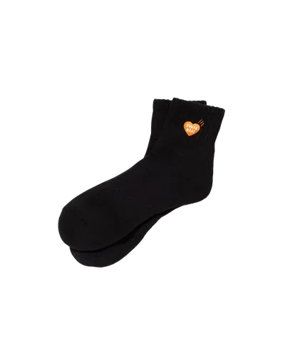 Human Made Pile Short Socks In Black