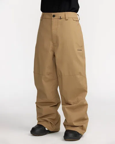 Volcom Men's Snow Billow Pants In Brown