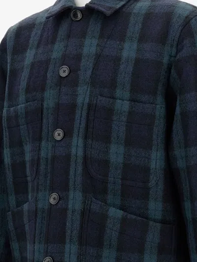 Ps By Paul Smith Ps Paul Smith Wool Jacket With Buttons In Blue