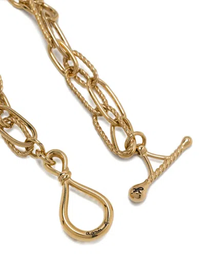 ANCHOR KNOT TWIST HOOPS 手链