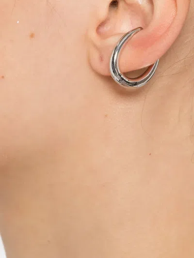 Agnès B. Two-tone Ear Cuff (set Of 2) In Metallic