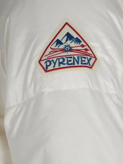 Pyrenex Quilted High Collar Jacket And Hat In Neutral