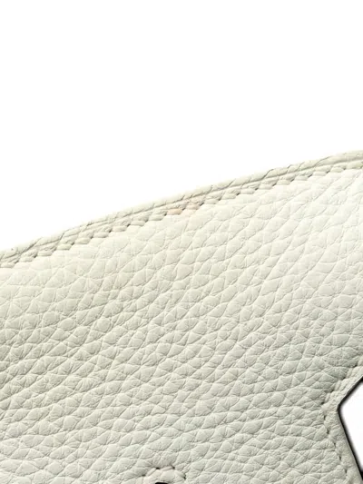 Pre-owned Hermes Birkin 30 Handbag In White
