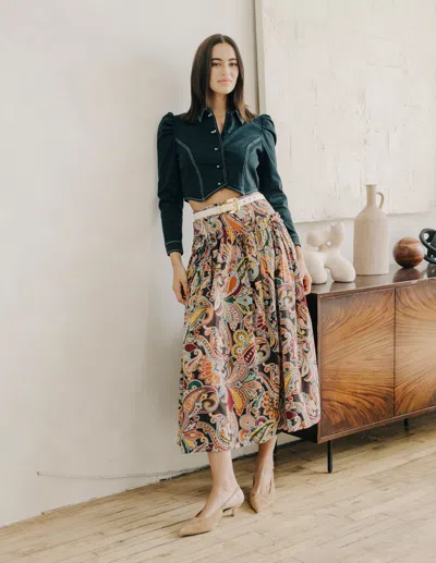 Love The Label Aurore Jacket In Green