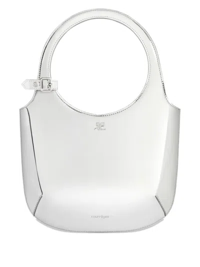 Courrèges Courregès Metallic Bag For Shoulder In Brown