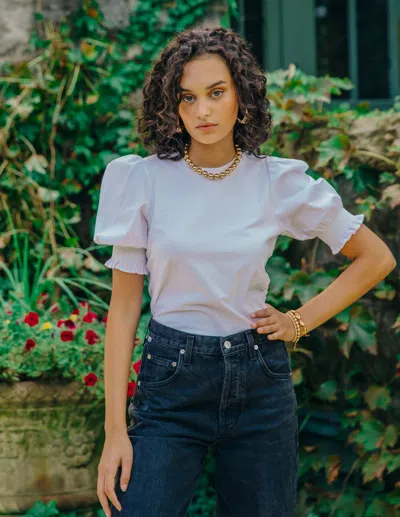 Love The Label Esme Tee In White