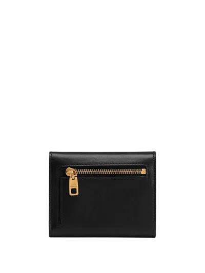 Dolce & Gabbana Black Calfskin Wallet In Black