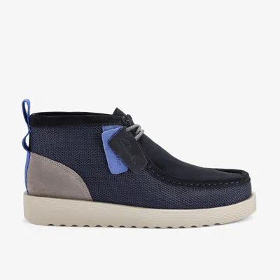 Clarks Wallabee Ftr2 Boot In Blue