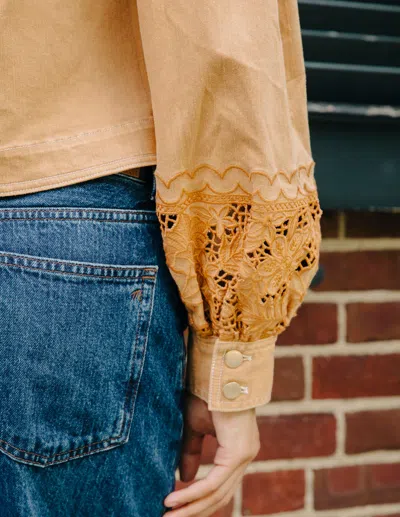 Love The Label Warren Jacket In Brown