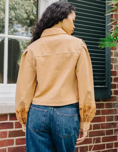 Love The Label Warren Jacket In Brown