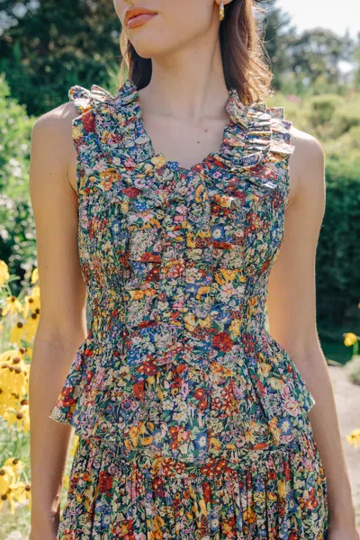 Love The Label Zephyr Top In Blue