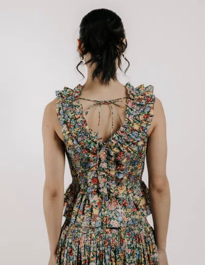 Love The Label Zephyr Top In Blue