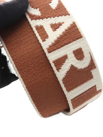 Pre-owned Stella Mccartney 2010s Logo Mini Camera Shoulder Bag In Neutral