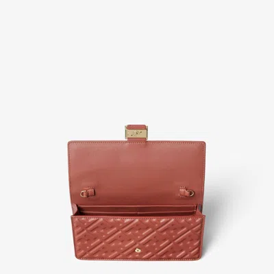 Fendi Wallet On Chain Baguette In Nappa Leather With Ff Motif