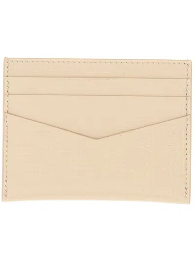 Givenchy Men Classique 4g Leather Card Case In Neutral